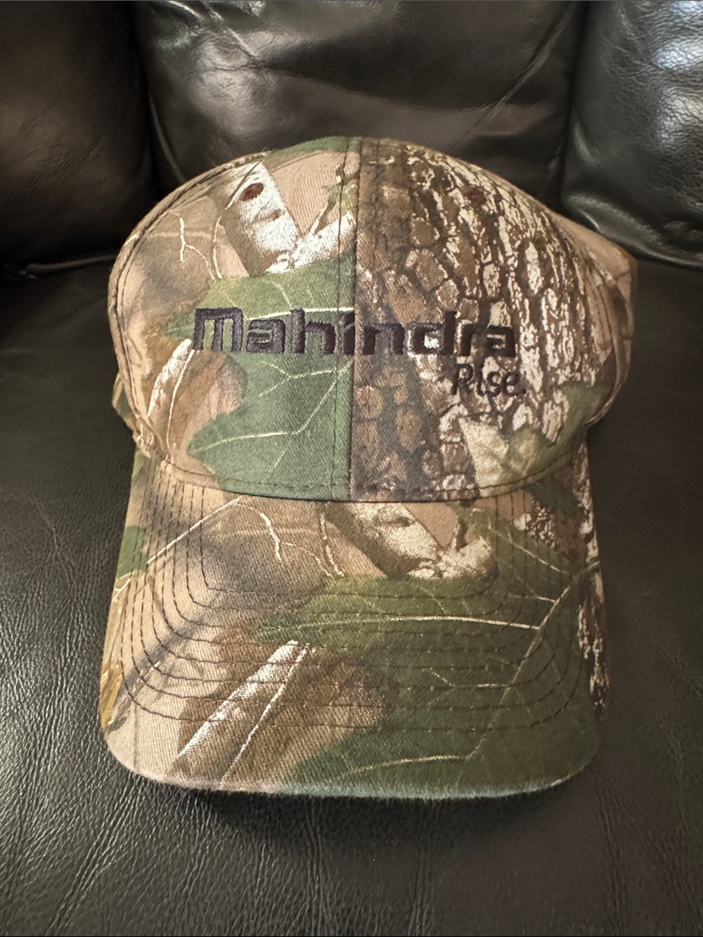Realtree Camouflage Baseball Cap - Green/Brown